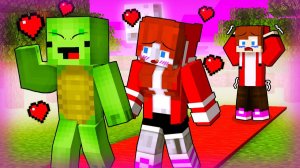 Майки украл у Джей Джей девушку-робота! - Анимационная история любви в Майнкрафт