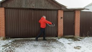 Разминка с цепью синъи кунг-фу весом 4.5 кг в деревне (3)