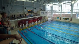 151125 100м спина Дементьев Александр 2010 7д 1м11сек II р-д