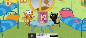 Три Кота Мультфильм Игра Прививка для Сажика