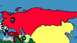 История России на карте