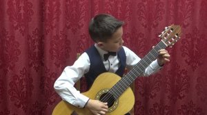 XI Международный конкурс им. Тарреги. Горевой Родион.Резвый ослик