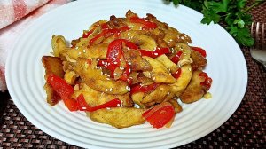 СОЧНОЕ куриное филе с  ОВОЩАМИ на сковороде. Как приготовить куриное филе ВКУСНО и БЫСТРО