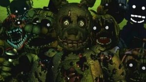 я скачал мод на Fnaf 3 в Minecraft