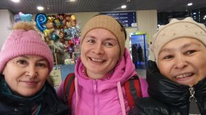 Мы с Альбиной встретили Натали поток и кришнаитов