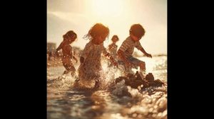 🌞🏖️ вспоминаем лето: дети на пляже