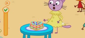 Три Кота Мультфильм Игра День рождения Лапочки