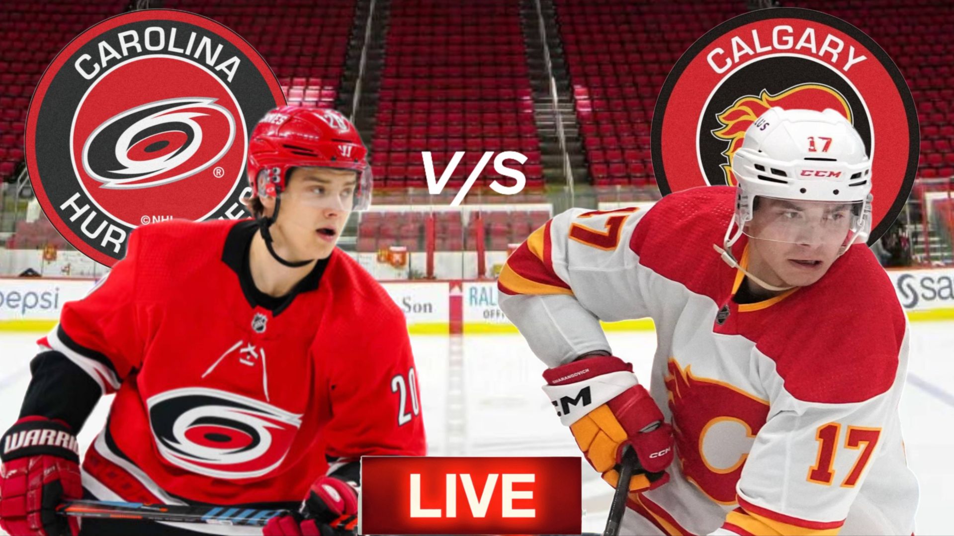 Каролина Харикейнс - Калгари Флэймс. НХЛ. 01.12.2025