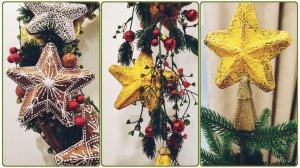 🎄 Как сделать новогодние звёзды из яичных лотков своими руками за 5 минут ⭐