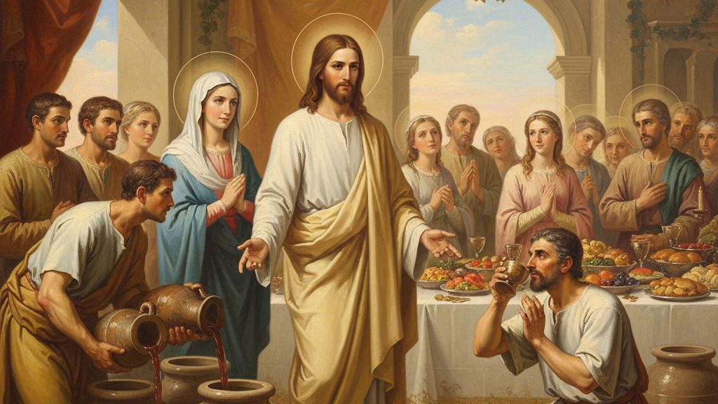 Евангелие от Иоанна, Глава 2 — Вторая версия смотреть онлайн