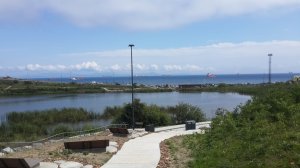 Владивосток мкр. Патрокл Парковая территория у озера