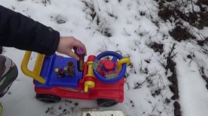 Большая Машина игрушка+Топ Ультра Мощных Петард,МАШИНУ БОЛЬШЕ НЕ СОБРАТЬ!