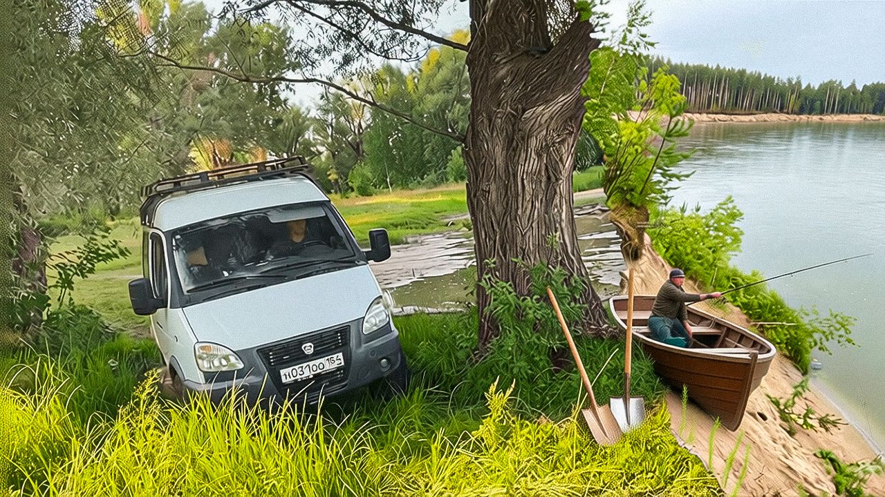 🔧 ГАЗ Соболь 4x4 в тайге | Как не залить кухню и сделать рукомойник из бутылки за 60 сек