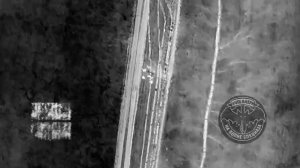 вид от дрона разведчика