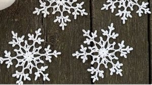 Снежинка крючком. Новогоднее украшение крючком. Вязание крючком для начинающих с Екатериной Костюхин