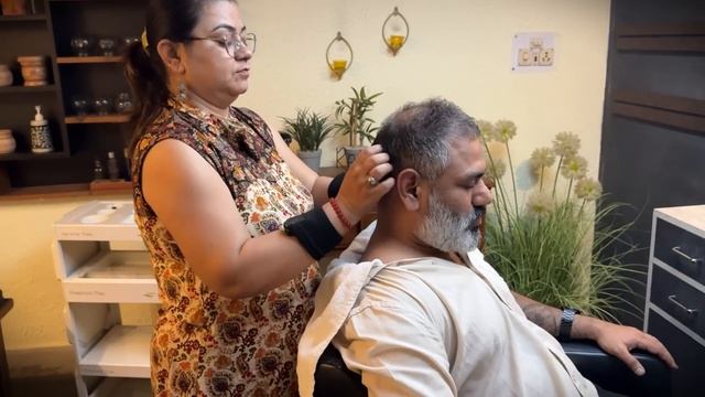 Массаж головы глубокими тканями  для снижения тревожности и стресса