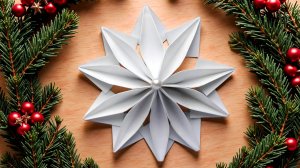 Снежинки из бумаги ❄️ Как сделать снежинку из бумаги