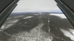 Ил-76 Архангельск,заход на посадку,посадка..