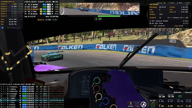iRacing - GT Sprint Series - Mount Panorama