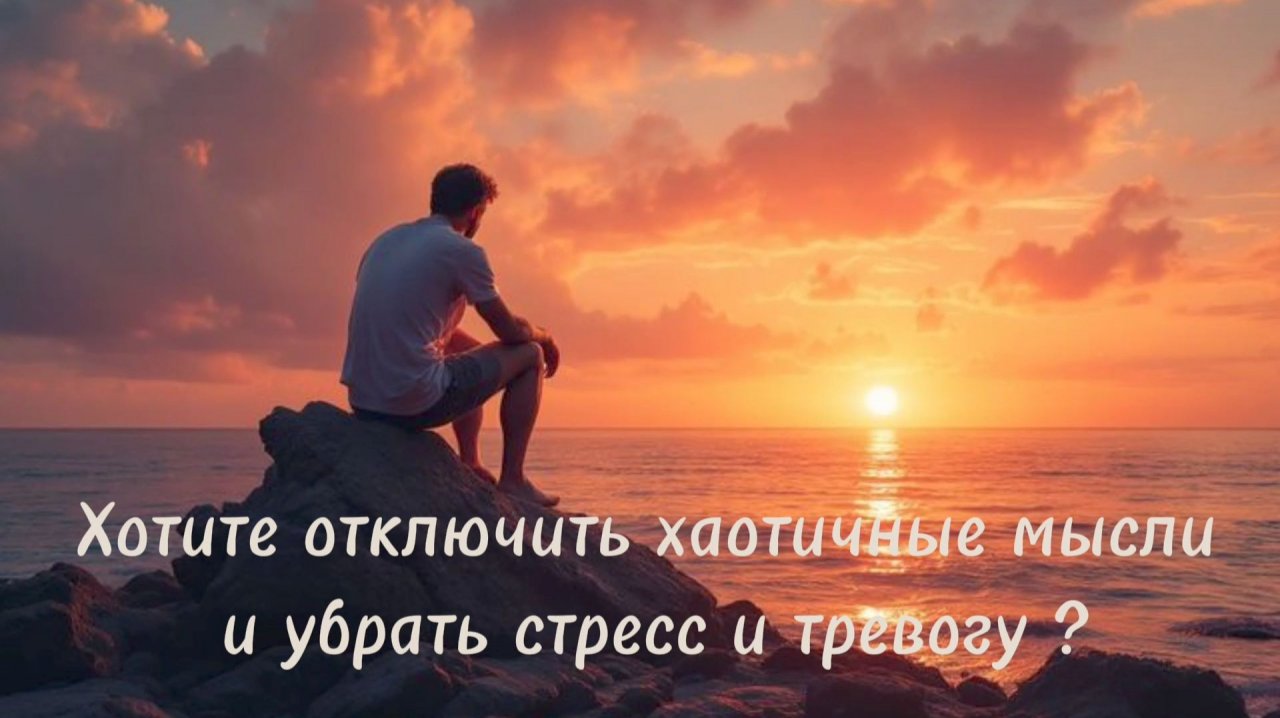 Хотите отключить хаотичные мысли и убрать стресс и тревогу ? смотреть онлайн