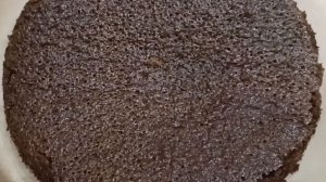 Воздушный шоколадный бисквит для торта