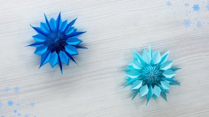 Как сделать потрясающую 3D-снежинку из стикеров