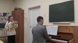 Д. Кабалевский.  Пионерское звено. Исполняет Елькина К.