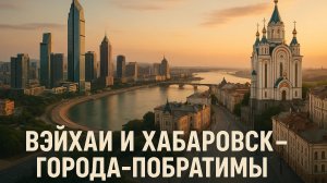 Вэйхай и Хабаровск - города побратимы!