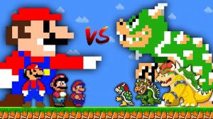 🐲Марио против Боузера! Противостояние очень жаркое! 🔥
