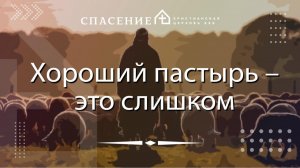 "Хороший пастырь — это слишком"Станислав Михайлин 23.11.2025