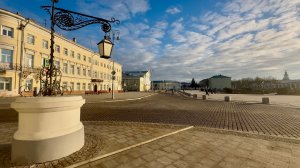 Необыкновенное небо Костромы 23.11.25  Прогулка по ул.Богоявленской на Сусанинскую площадь