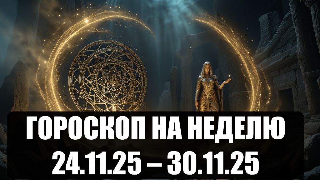 Гороскоп на неделю с 24 по 30 ноября 2025