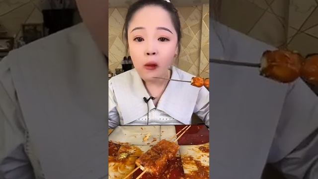 CHINESE MUKBANG SPICY FOOD FRIED