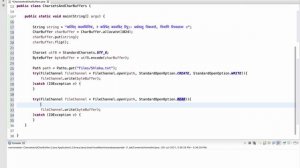 7. Charsets and charBuffers in Action