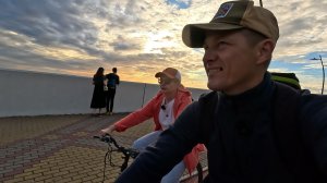 #11 На великах до границы с Абхазией. Пляжи Имеретинки и Сириуса. Горячий душ в автодоме