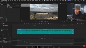 Добавить размытие в движении при изменении скорости в DaVinci Resolve 20