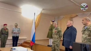 Апти Алаудинов "АХМАТ". Передача писем бойцам