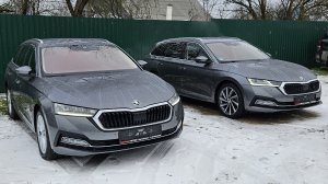 Привезли на заказ! Разница в цене 400 т.р. Skoda Octavia Combi G-Tec 2022! Бензин/Метан из Германии!