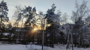 магический солнечный  🌞 закат 🌇 23 ноября....