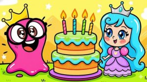 👉 🎂🎉 День Рождения Слайма Сэма! ✨ Делаем Украшения и Весёлый Декор 🎨