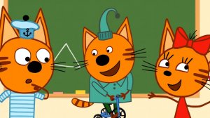 Смотреть Мультфильм Три Кота | Учим Цифры Вместе | Приключения  Коржика, Компота и Карамельки | Игра