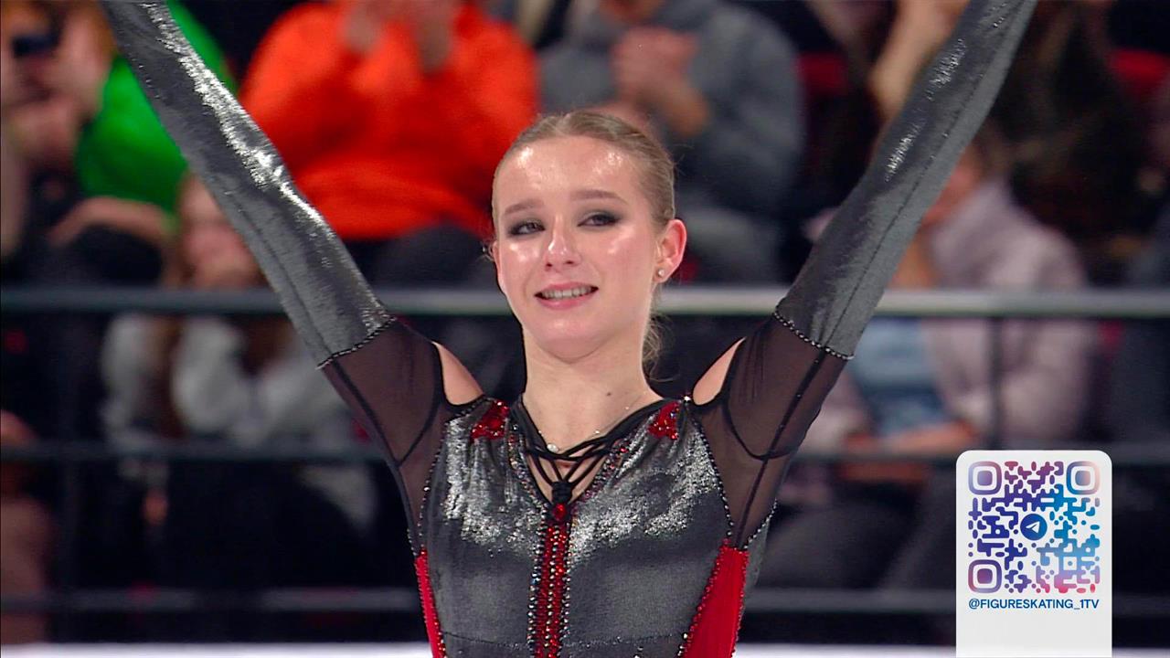 Фигуристка Дарья Садкова выиграла заключительный этап Гран-при России