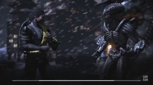 Mortal Kombat X - Такеда vs Чужой. Бруталити