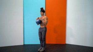 Приседания с гирей с узкой постановкой ног/Horn Grip Narrow Stance Squat