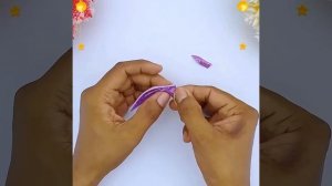 Снежинки из глиттерного фоамирана❄️