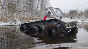 Советский вездеход. Поплывет или утонет?