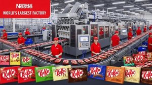 Внутри фабрики Nestlé KitKat от молока с молочной фермы до шоколада стоимостью в миллиарды долларов