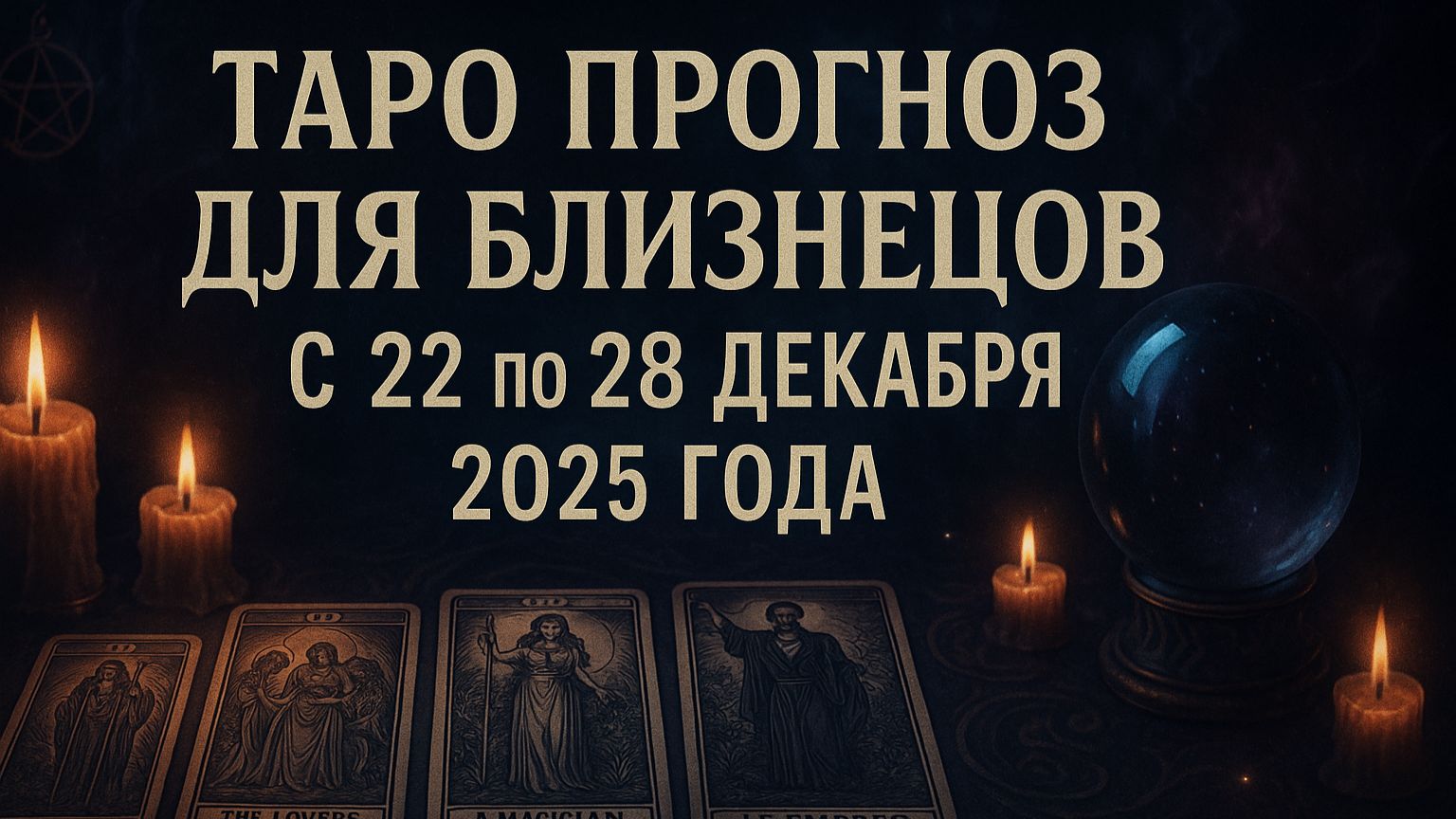 ✨ Таро-прогноз для Близнецов на неделю: 22–28 декабря 2025 — судьбоносные перемены и возможности!