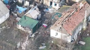 Кадры освобождения Тихого и Отрадного в Днепропетровской области