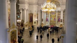 23.11.2025. Ранняя Литургия. Свято-Троицкий Измайловский собор Санкт-Петербурга.